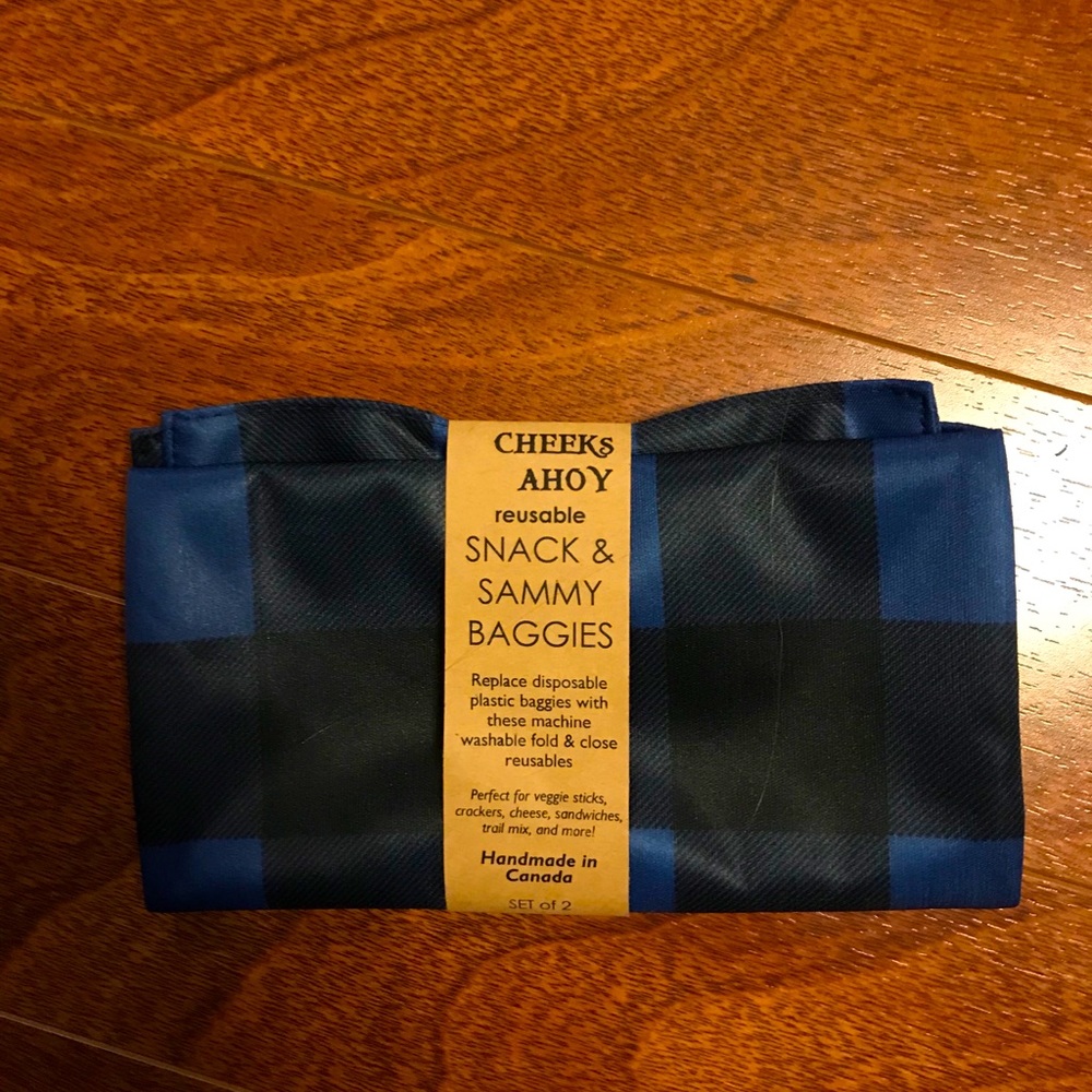 3 FOR $20 reusable snack bags